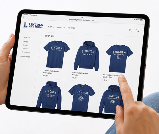 Image of an e-store